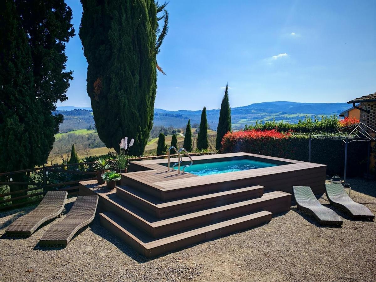 Il Leccio - Casa Toscana San Gimignano Gambassi Terme Exterior photo